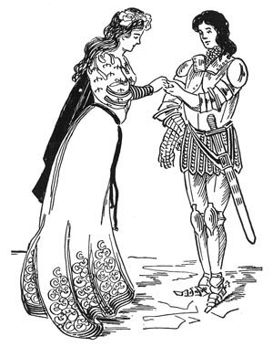 SHE TOOK PELLEAS BY THE HAND. SHE TOOK PELLEAS BY THE HAND.