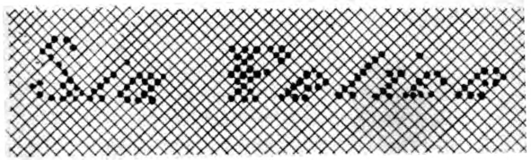 Fig. 11 Pattern chart