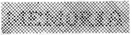 Fig. 12 Pattern chart