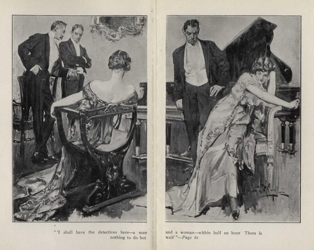 "'I shall have the detectives here—a man and a woman—within half an hour.  There is nothing to do but wait'"—Page 61