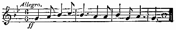 notation musicale notation musicale Allegro. Stel-la ma-tu - ti- na! O - ra pro no - bis.