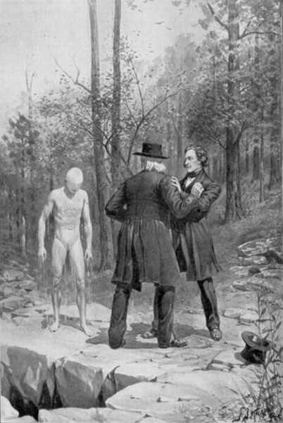 "CONFRONTED BY A SINGULAR LOOKING BEING."