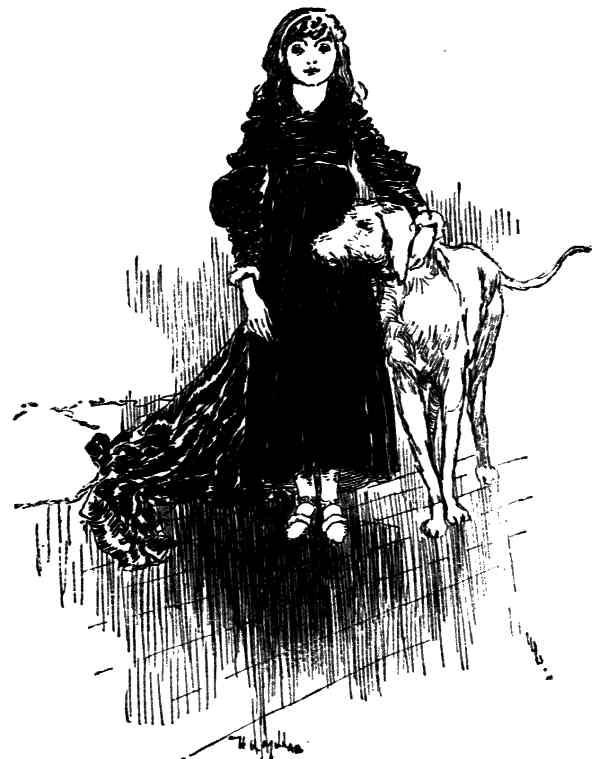 "SHE LOOKED A QUAINT LITTLE FIGURE" "SHE LOOKED A QUAINT LITTLE FIGURE"