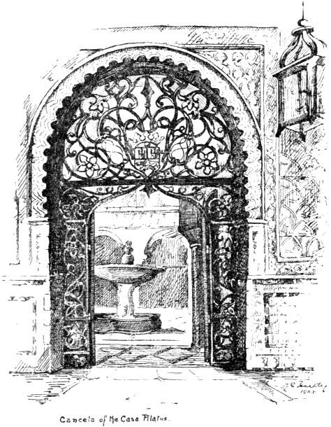 Cancela of the Casa Pilatus.