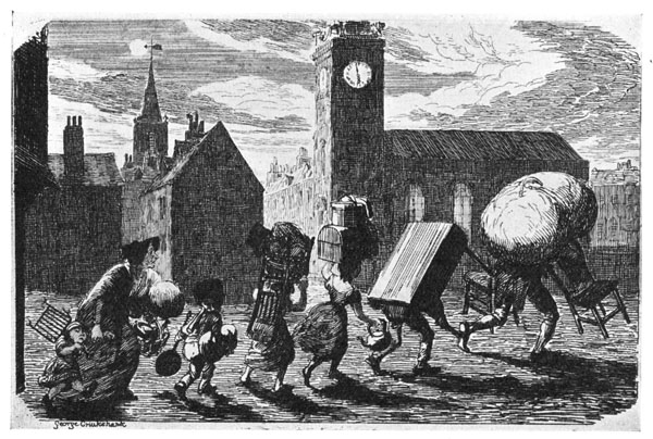 SEPTEMBER—MICHAELMAS DAY. From the "Comic Almanack," 1836.