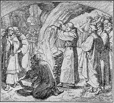 Luther Burning the Pope's Bull. Luther Burning the Pope's Bull.