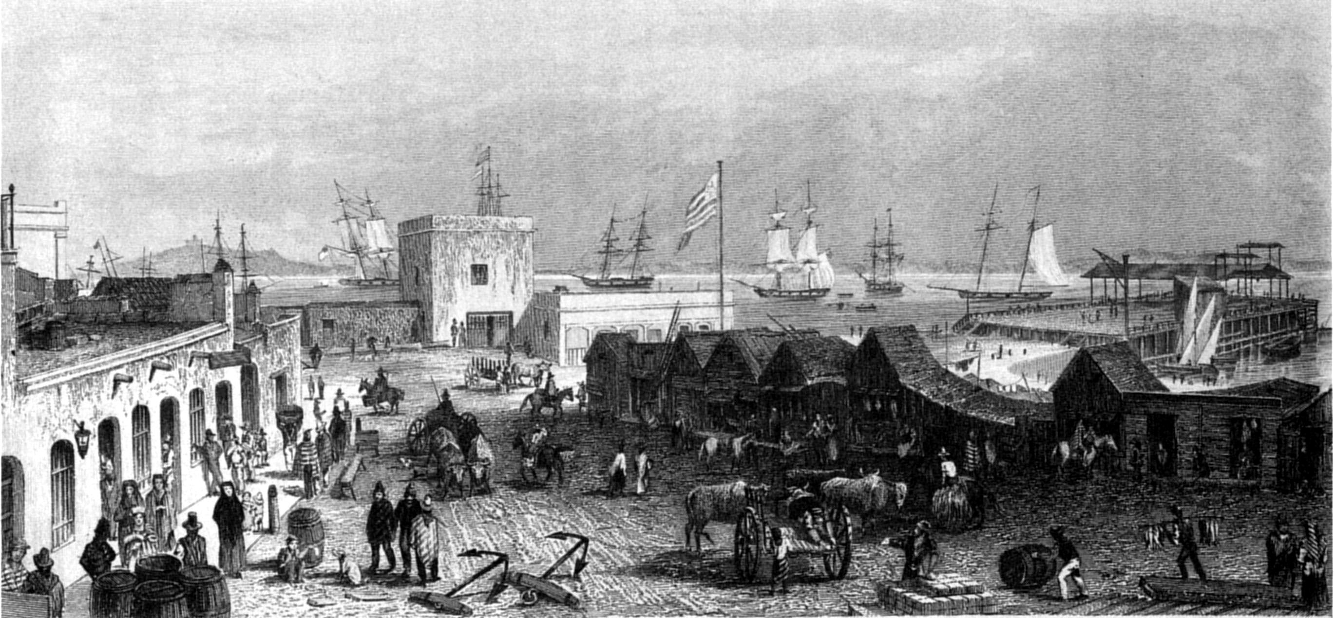 Monte Video.--Custom House. Monte Video.--Custom House.