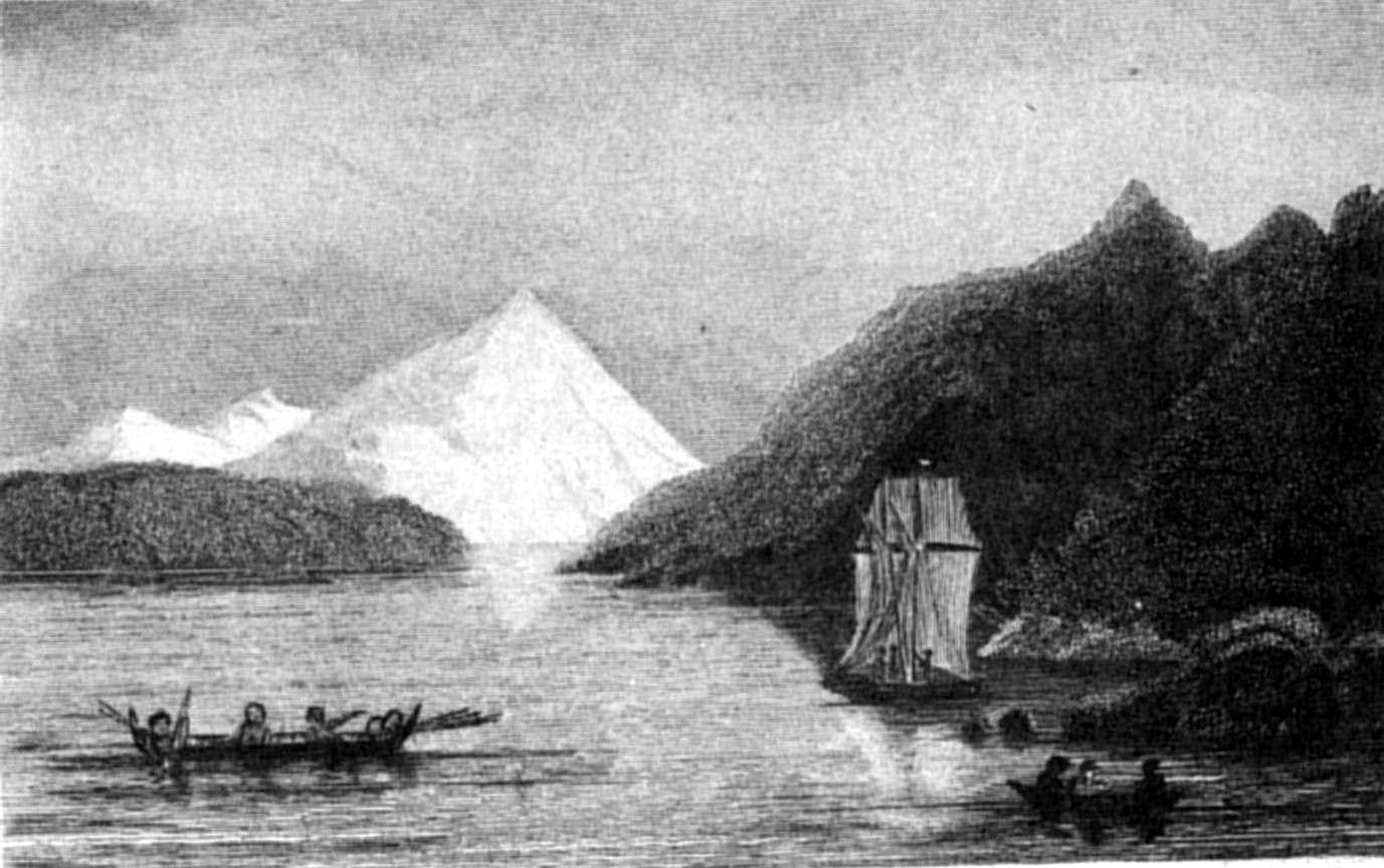 Distant View of Mt. Sarmiento. Distant View of Mt. Sarmiento.