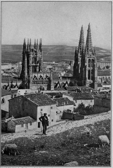 Copyright, 1910 by Underwood & Underwood  Burgos Cathedral from the Castle Hill Copyright, 1910 by Underwood & Underwood Burgos Cathedral from the Castle Hill