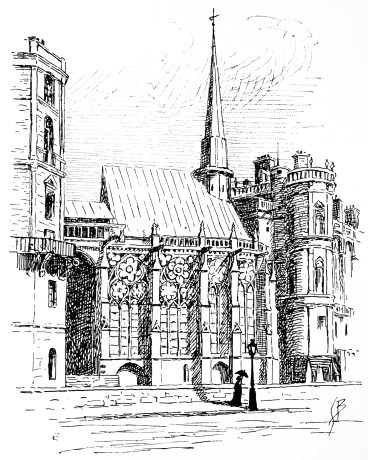THE CHAPEL OF THE CHÂTEAU OF SAINT-GERMAIN. THE CHAPEL OF THE CHÂTEAU OF SAINT-GERMAIN.