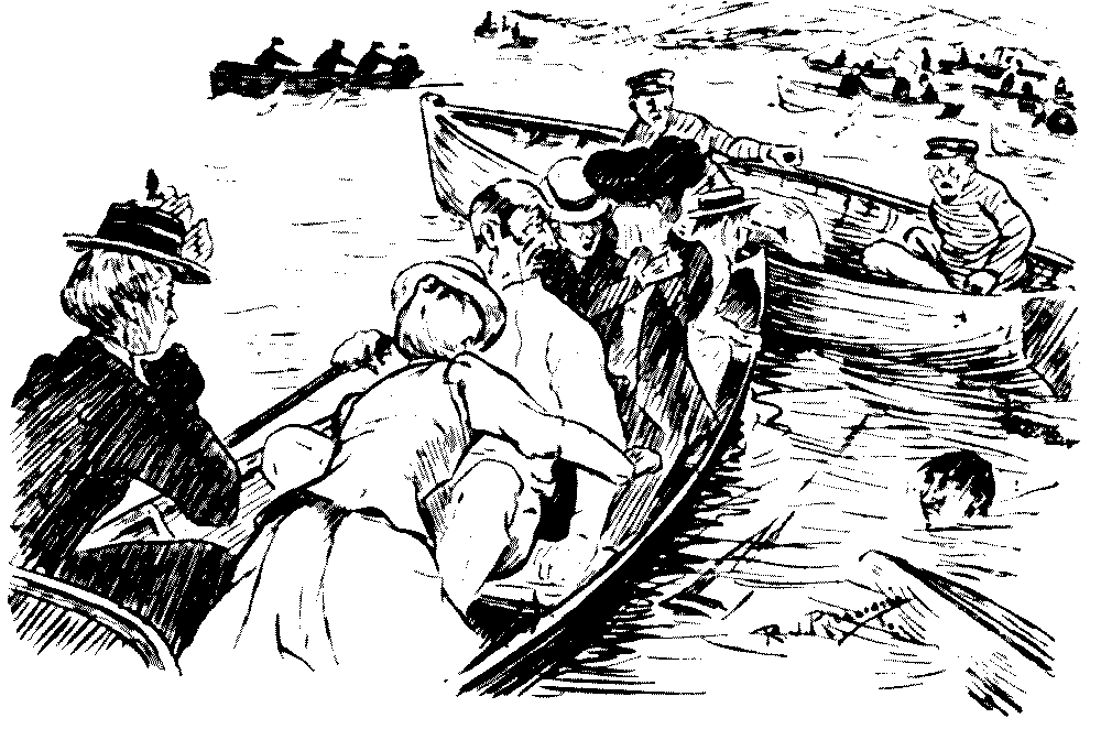 AT THE UNIVERSITY BOAT-RACE