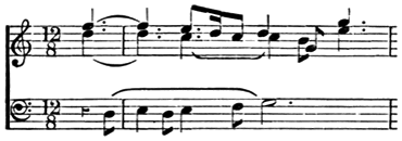 Excerpt from Handel's Pastoral Symphony in the 'Messiah.' Music