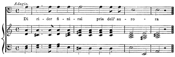 Excerpt from Mozart's 'Don Giovanni.' Music