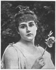 Iris picture of woman