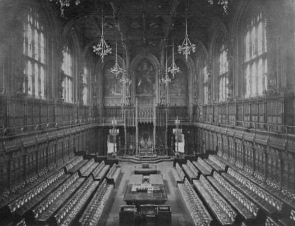 THE HOUSE OF LORDS IN 1910 THE HOUSE OF LORDS IN 1910