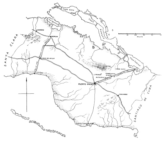 SKETCH-MAP OF THE PROVINCE OF PUERTO PRINCIPE SKETCH-MAP OF THE PROVINCE OF PUERTO PRINCIPE