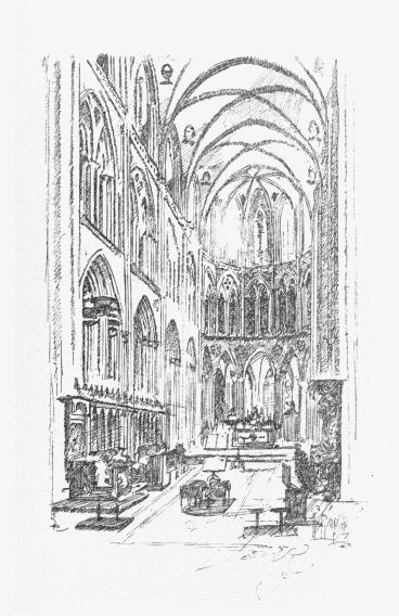The Choir of Bayeaux Cathedral (1210-1260). Typical of Normandy’s Elaborate Gothic. The Choir of Bayeaux Cathedral (1210-1260). Typical of Normandy’s Elaborate Gothic.