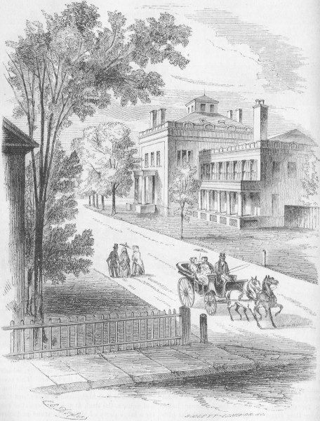 QUARTERS OF THE COMMANDING OFFICER. QUARTERS OF THE COMMANDING OFFICER.