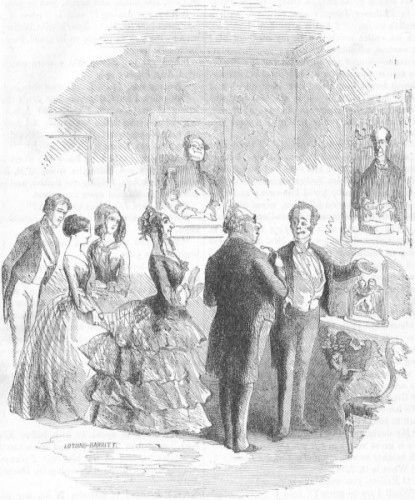 THE FAMILY PORTRAITS AT MR. BAYHAM BADGER'S. THE FAMILY PORTRAITS AT MR. BAYHAM BADGER'S.