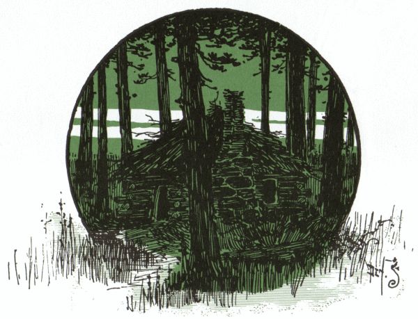 Hut in the woods Hut in the woods