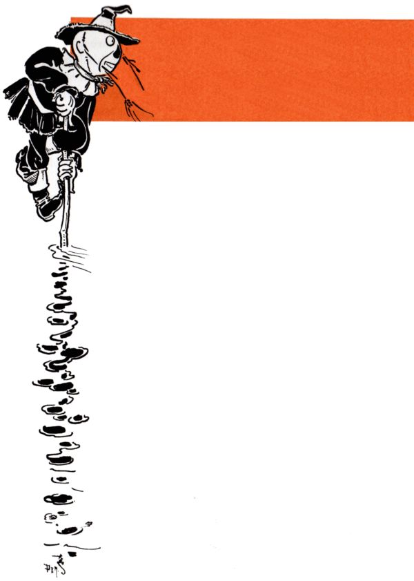 Scarecrow on pole Scarecrow on pole