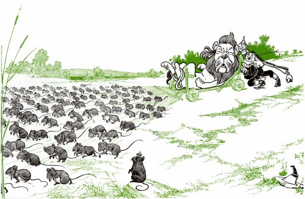 Mice pulling the Lion Mice pulling the Lion