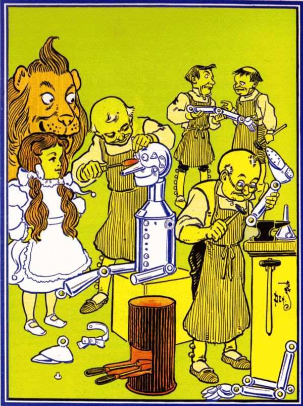 The Tinsmiths worked for three days and four nights. The Tinsmiths worked for three days and four nights.