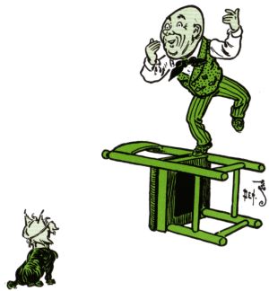 Toto scaring the wizard Toto scaring the wizard