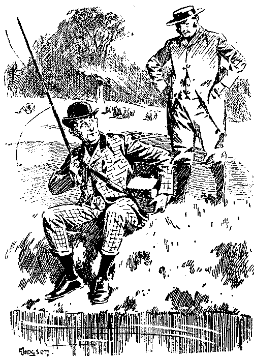 Owner talking to illegal angler.