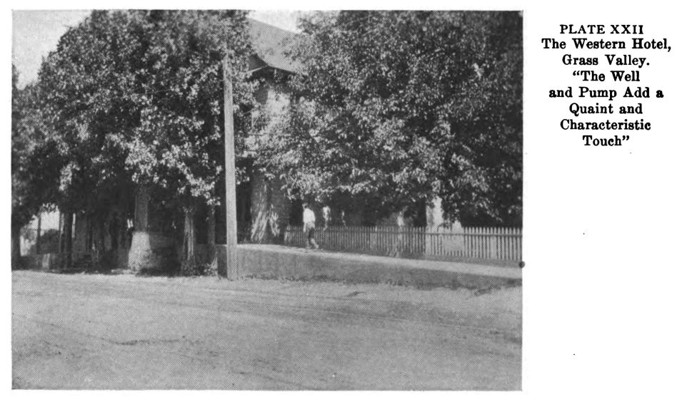 Western Hotel, Grass Valley. Plate22