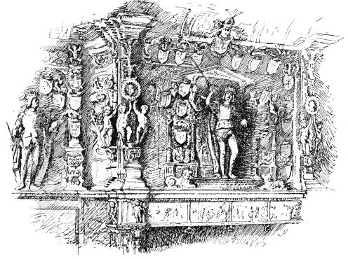 LANCELOT BLONDELL’S CHIMNEY-PIECE IN THE PALAIS DU FRANC