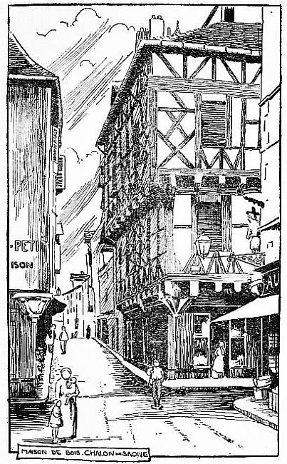 Chalon-Sur-Saône; Maison de Bois.