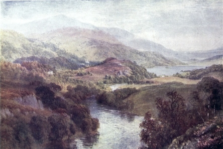 THE RIVER TEITH, WITH LOCHS ACHRAY AND VENNACHAR, PERTHSHIRE