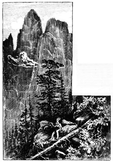 The Cathedral Spires, Yosemite Valley The Cathedral Spires, Yosemite Valley