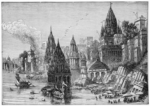 Benares Bathing Ghat Benares Bathing Ghat