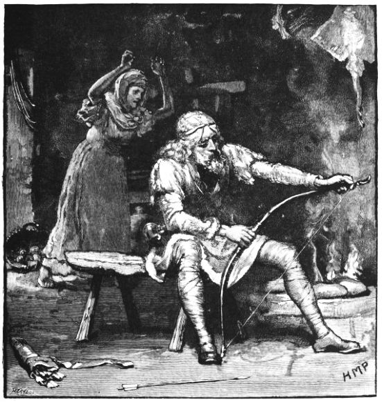 ALFRED IN THE NEAT-HERD'S HUT See p. 42