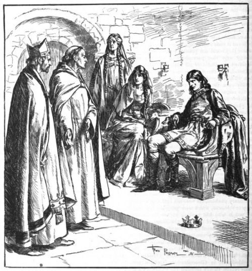 DUNSTAN REBUKING EDWY IN THE PRESENCE OF ELGIVA See p. 52