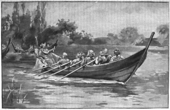 EDGAR THE PEACEABLE BEING ROWED DOWN THE DEE BY EIGHT TRIBUTARY PRINCES See p. 54