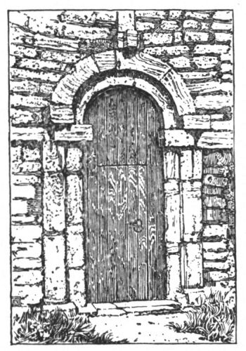 DOORWAY (SAXON) OF BARNACK CHURCH, NORTHAMPTONSHIRE