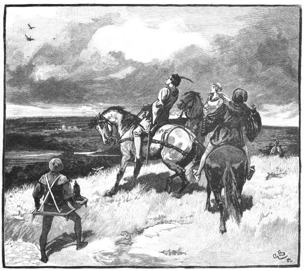 HAWKING PARTY IN THE ELEVENTH CENTURY