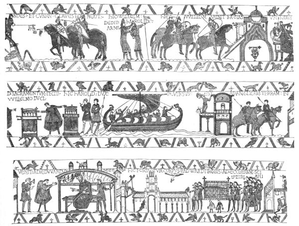 INCIDENTS COPIED FROM THE BAYEUX TAPESTRY After Stothard