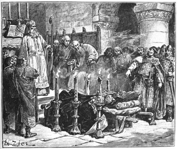 FITZ-ARTHUR FORBIDDING THE BURIAL OF WILLIAM See p. 119