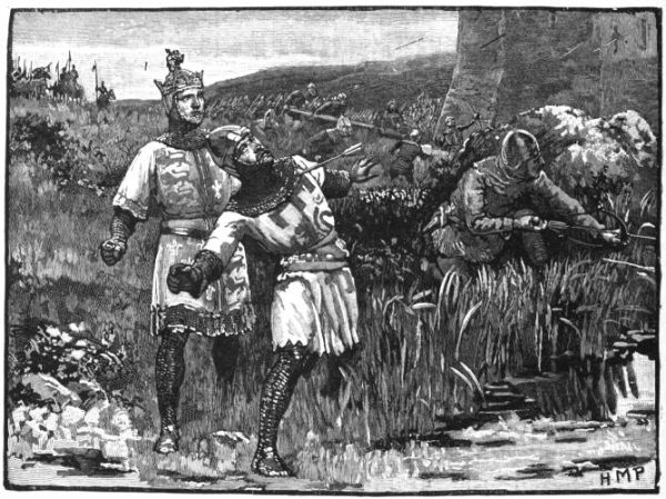HEROISM OF ST. CLAIR AT THE SIEGE OF BRIDGENORTH CASTLE See p. 182