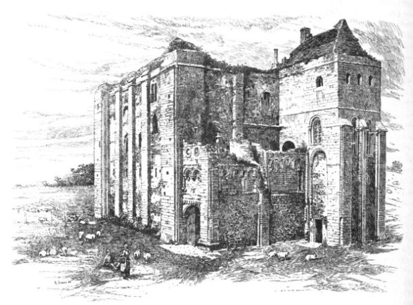 CASTLE RISING, NORFOLK After a Photograph by Poulton & Sons