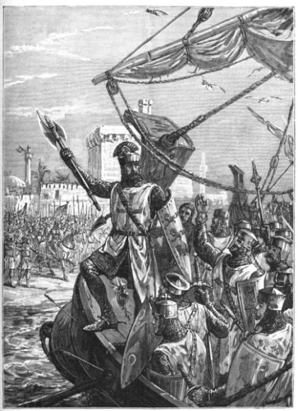 RICHARD LANDING AT JAFFA