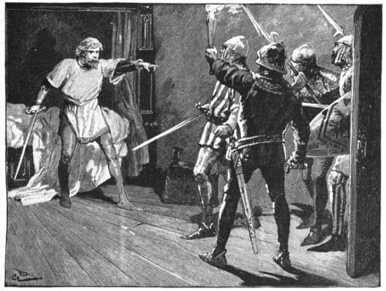 RICHARD ASSAILED BY THE AUSTRIAN SOLDIERS