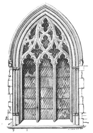 WINDOW FROM ST. MARY'S, BEVERLEY