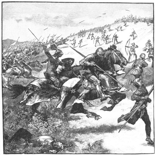CHARGE OF THE SCOTS AT HOMILDON HILL