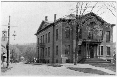 ROGER SHERMAN HALL AND CHURCH STREET