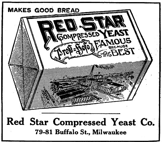 Red Star Compressed Yeast Famous because the Best